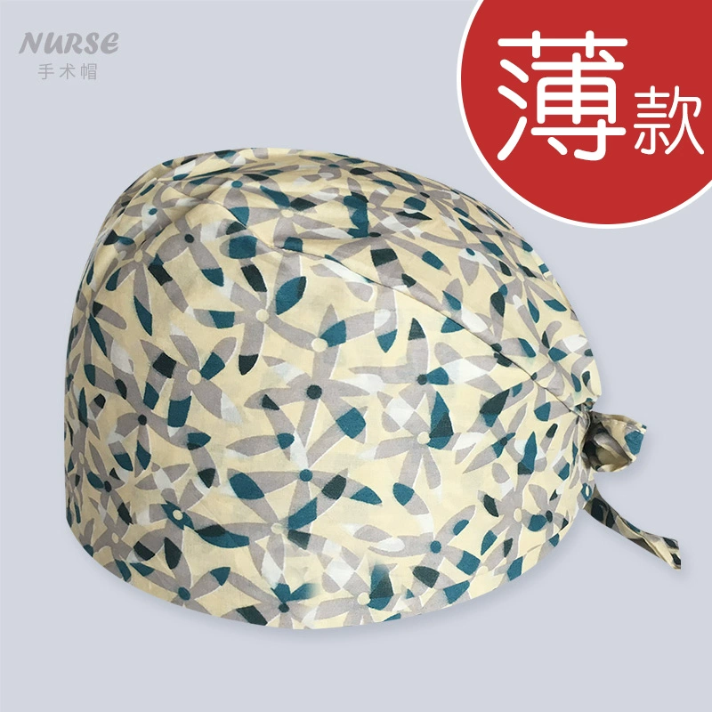 đàn ông thời trang và phụ nữ bác sĩ y tá in mũ nón turban miệng nha khoa bệnh viện thẩm mỹ và vệ sinh 