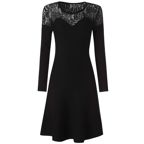 Кружевной дизайнерский эластичный ретро корсет, трикотажное платье