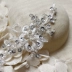 Làm thủ công cườm bạc sợi chỉ bạc xe hơi ren hoa cô dâu tự làm chất liệu mạng che mặt trang sức cưới ngọc trai phụ kiện sequin - Công cụ & vật liệu may DIY