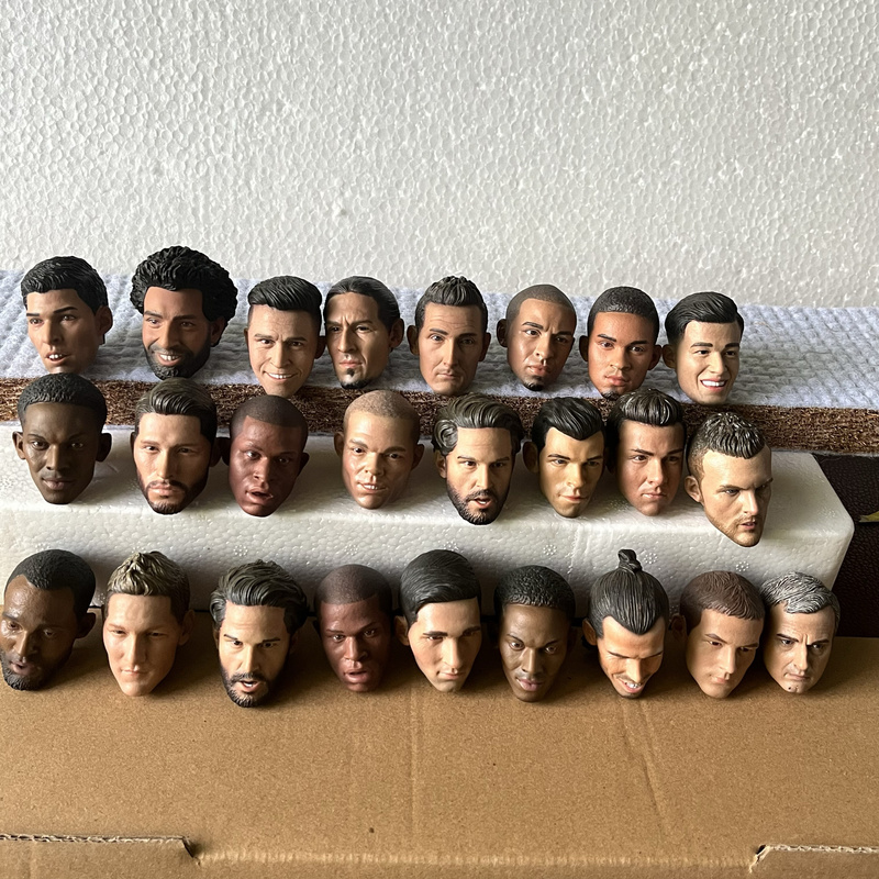 Authentic Bulk European Cup Football Player Head Sculpt 1/ 6inch Movable Action Figure Head Sculpt 12inch Authentic Bulk European Cup Football Player Head Sculpt 1/ 6inch Movable Action Figure Head Sculpt 12inch