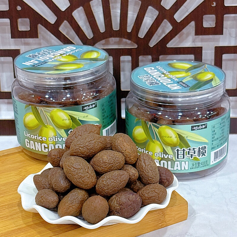 Shanshan Story Licorice Olives 408g*1 Can, Preserved Fruits, Candied Fruits, Dried Fruits, Snacks, Chaoshan Olives Shanshan Story Licorice Olives 408g*1 Can, Preserved Fruits, Candied Fruits, Dried Fruits, Snacks, Chaoshan Olives
