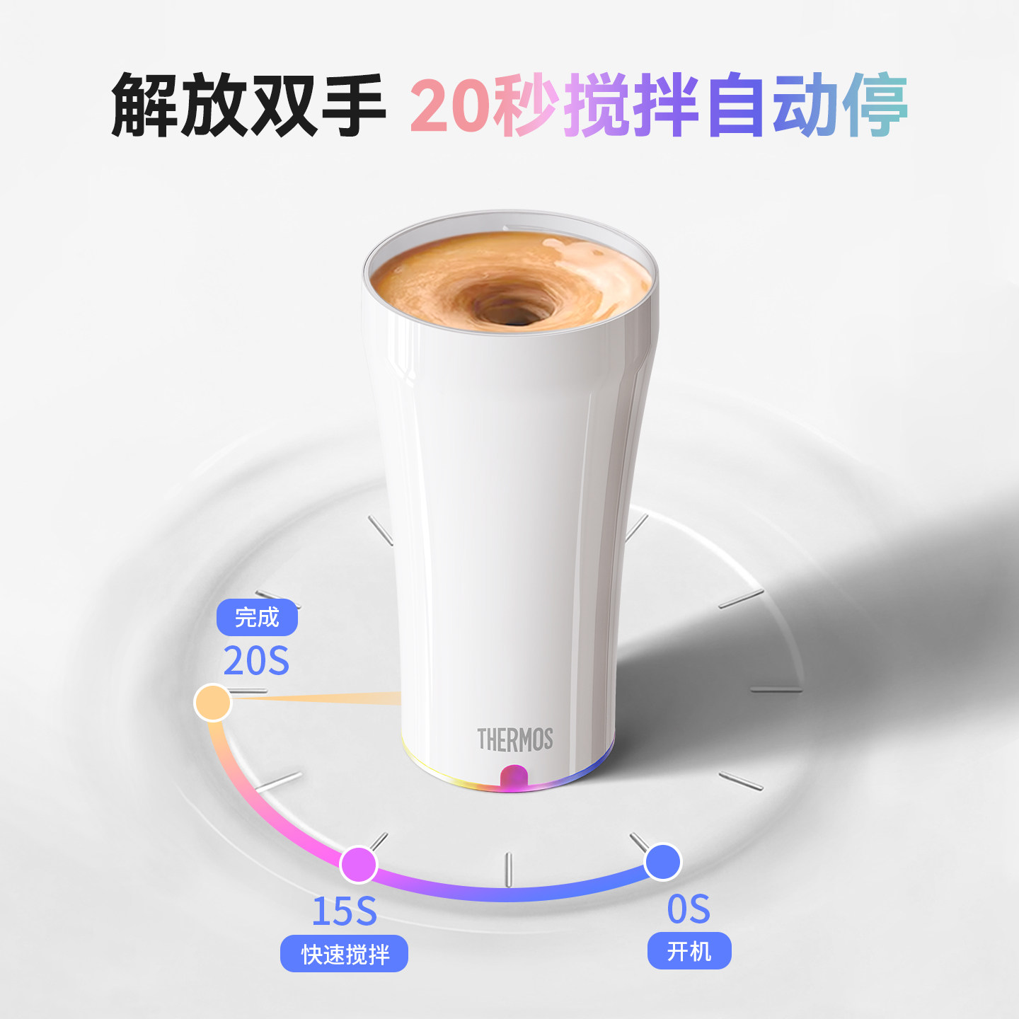新款自动搅拌咖啡杯解析:电动充电男女保温款多功能水杯
