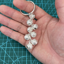 Crisp bell keychain pendant creative gift EDC private customization Internet celebrity pendant night anti-lost signal