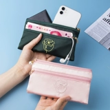 Бумажник, длинная ультратонкая модная сумка через плечо, небольшой дизайнерский мобильный телефон для матери с зарядкой, кошелек