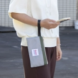 Длинный бумажник, универсальная ткань, вместительные и большые водонепроницаемые монеты для ключей, сумка, простой и элегантный дизайн, японские и корейские