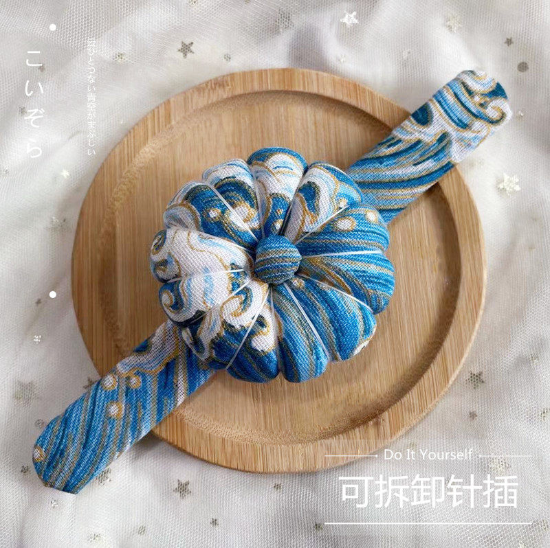 Full 38 yuan pumpkin needle needle insert bag bead needle semi-circular needle seat fabric sewing patchwork tool Violet Autumn