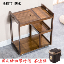 Wheeled tea table Tea cart Tea rack Small tea table Automatic electric tea tray Boiling water Mobile Kung Fu tea A few tea table side a few