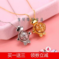 12 Zodiac bé tóc lưu niệm bé tóc mặt dây chuyền tự chế bé sơ sinh gà bé sterling bạc vòng cổ vú sữa mặt dây chuyền - Quà lưu niệm cho bé / Sản phẩm cá nhân tặng quà sinh nhật cho con trai 15 tuổi