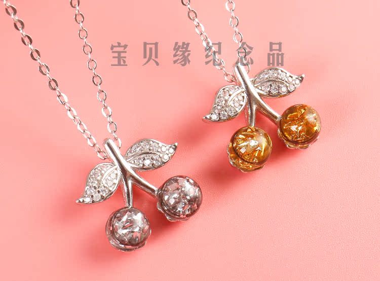 Trẻ sơ sinh tóc mẹ sữa lưu niệm tự chế sữa mẹ mặt dây chuyền tóc bé vòng cổ sterling bạc vú sữa bóng bảo quản vĩnh viễn - Quà lưu niệm cho bé / Sản phẩm cá nhân đồ chơi cho bé