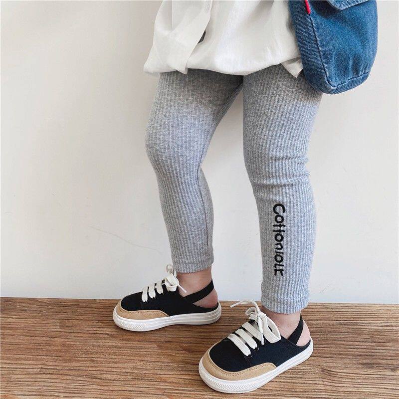 Girl Girl Bowl in Autumn Pants Children Leisure Shorts in Flexibility Pants Baby in Spring and Autumn