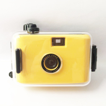 Yellow black point-and-shoot camera cute film retro film birthday gift Entry-level student childrens camera waterproof