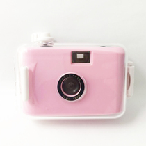 Pink white point-and-shoot camera girl cute film retro film Birthday gift entry student childrens camera waterproof