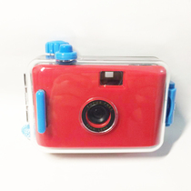 Red and blue fool camera film retro film waterproof small mini non-disposable student girl ins gift