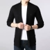 Áo len nam Hengyuanxiang áo len giữa chiều dài 2020 mùa thu mới áo len nam áo khoác nam mặc ngoài - Cardigan Cardigan