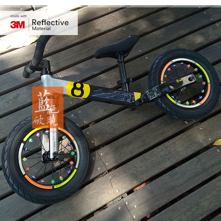 xe thăng bằng cho be 1 tuổi 3M Bánh xe phản quang Nhãn dán Bánh xe Phản xạ Cân bằng trẻ em Xe KOKUA DINO Bike8 Slide Walker - Smart Scooter xe thăng bằng zycom