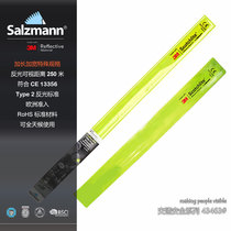 Ruban à mesurer extra-long 3M de Xiaosa bracelet réfléchissant cercle de serrage pour la marche nocturne et léquitation nocturne vélo déquilibre