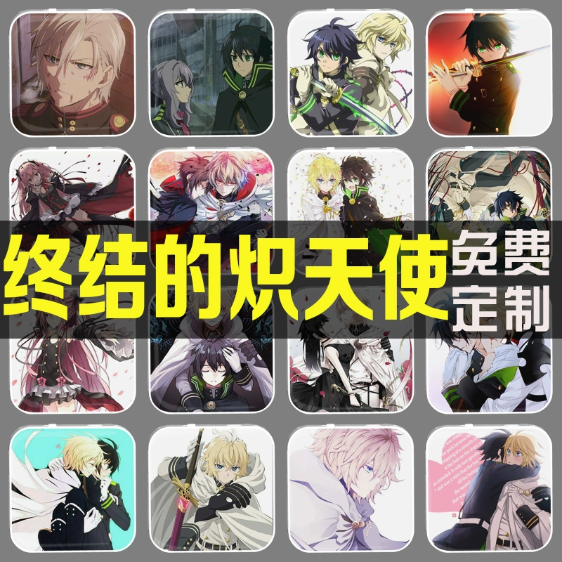 Seraph of the End mp3 Yuichiro Micah Walkman Card Music Player Anime Ngoại vi - Máy nghe nhạc mp3