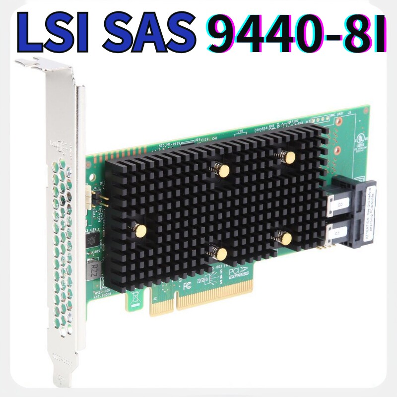 LSI SAS รุ่น 9440-8I รองรับอาร์เรย์ SAS3408 รหัส 05-50008-1 เป็นสินค้าใหม่เอี่ยม และยังมีรุ่น 530-8I อีกด้วย