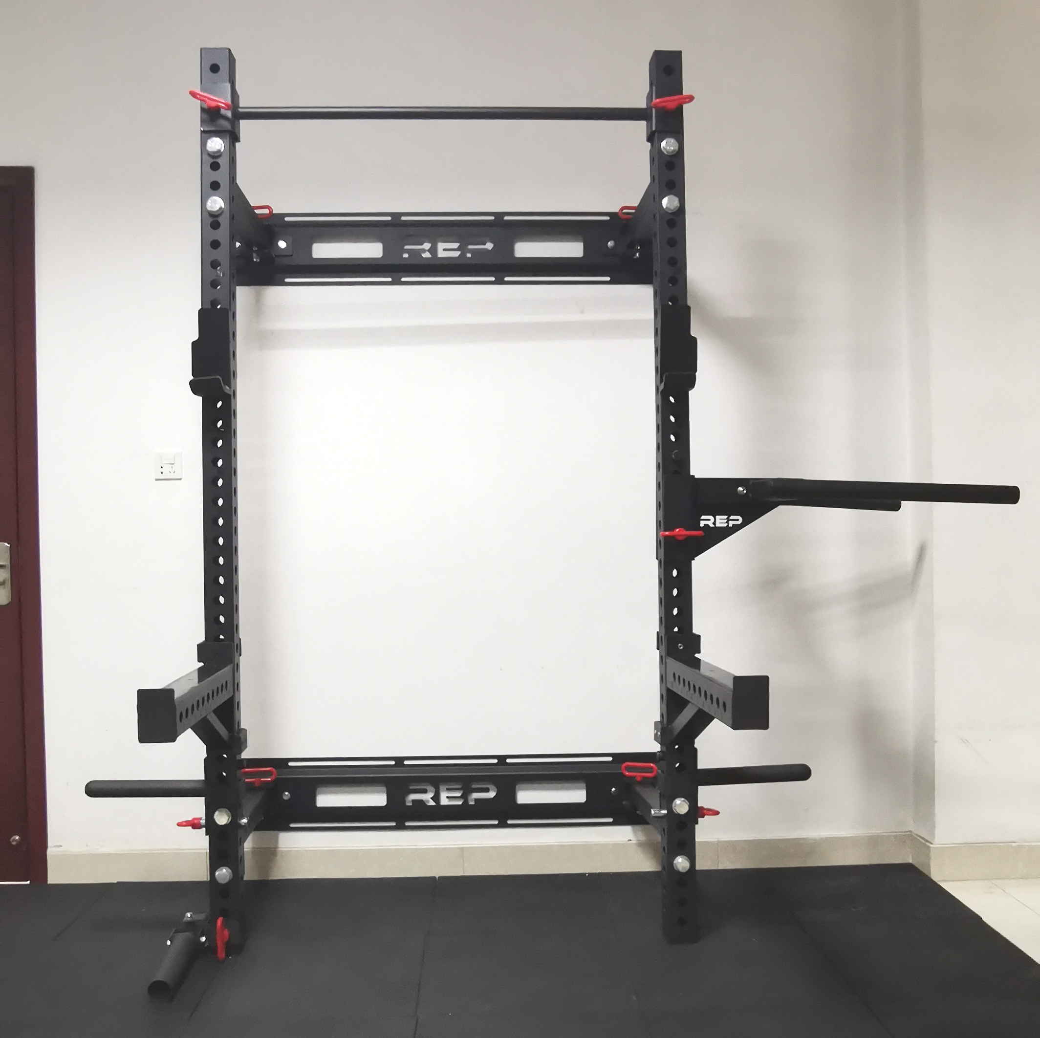 Squat frame bench push frame foldable Wall-to-wall gym personal training fitness equipment