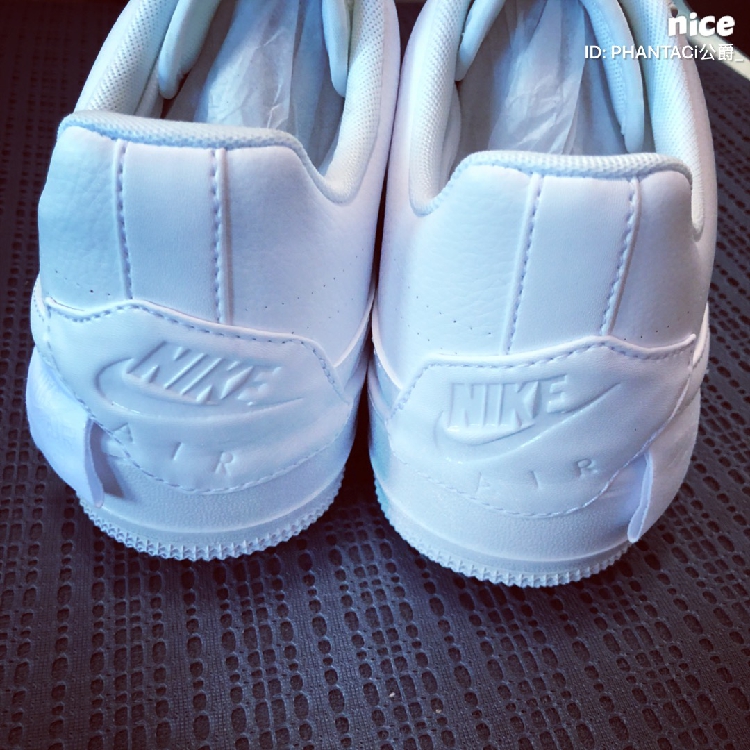 Nike Air Force 1 AF1 AF1 thay đổi màu đỏ trắng 歪 móc giày số 1 Air Force AO1220-106 - Dép / giày thường giày thể thao nữ chính hãng