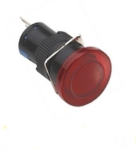 Self-reset self-locking mushroom head button LAZ16M-11 switch 16mm button device control switch without light