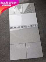 Kitchen toilet tile 300x600 microcrystalline mirror interior wall tile modern simple floor tile balcony tile non-slip