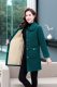 Autumn and winter mother's lamb velvet coat 40 years old and 50 years old middle-aged and elderly women's mid-length thickened grain velvet coat