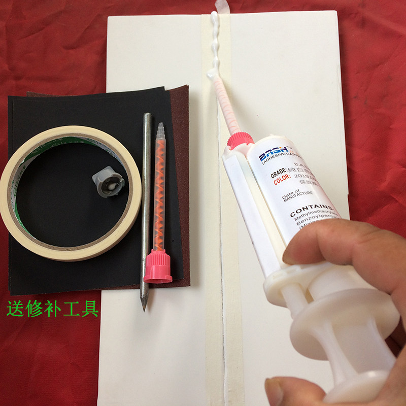 Artificial stone countertop crack repair glue Cabinet marble seamlessly stitched waterproof marble acrylic glue