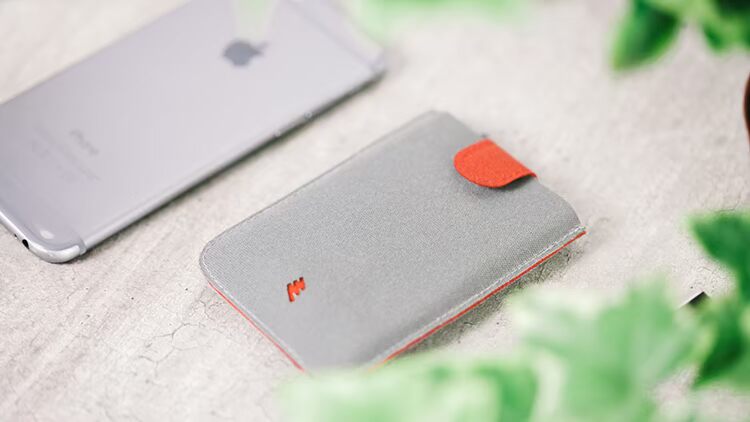 Gói thẻ kéo nhiều lớp DAX Gói màu sắc nam và nữ hipster siêu mỏng gói thẻ ví đa năng - Chủ thẻ ví kẹp tiền