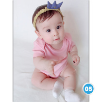 No 5 female baby picture wall sticker baby photo poster pregnant woman beautiful girl big eyes female baby painting