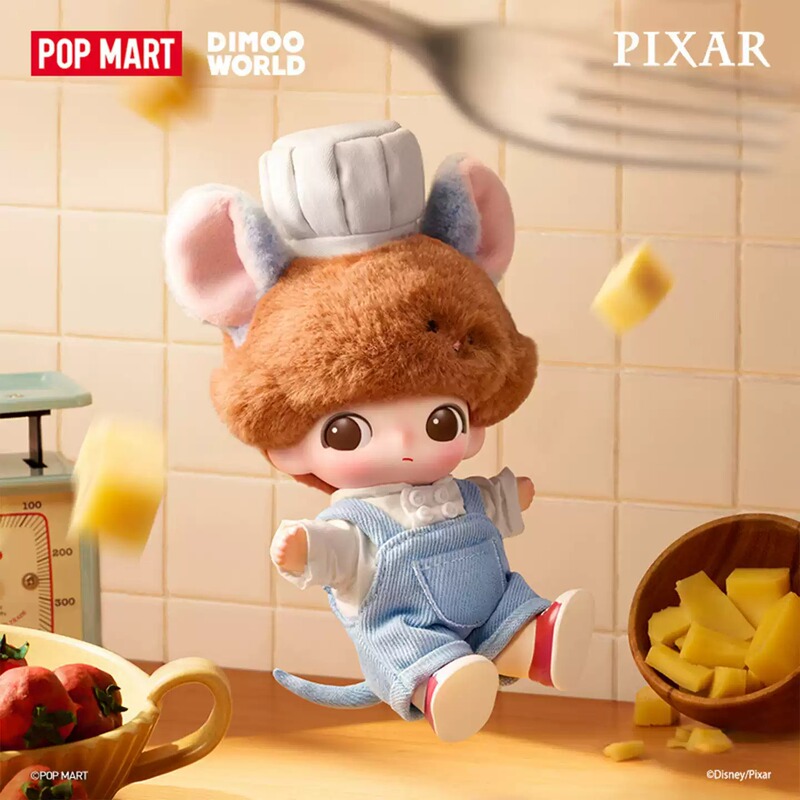 In-Stock Popmart Dimoo×Pixar Pixar Collaboration Series Vinyl Plush Blind Box