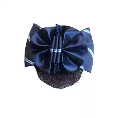 Working clothes bow tie floral headdress bank floral headdress Agricultural Bank floral headdress career work uniforms uniform collar flower