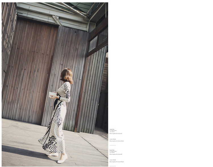Robe femme AUTHENTIQUE en Coton bambou - Ref 3327024 Image 22