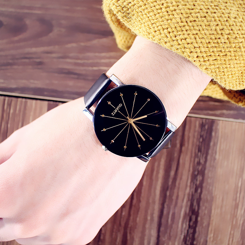 Jam Tangan Fashion Versi Korea Tali Kulit