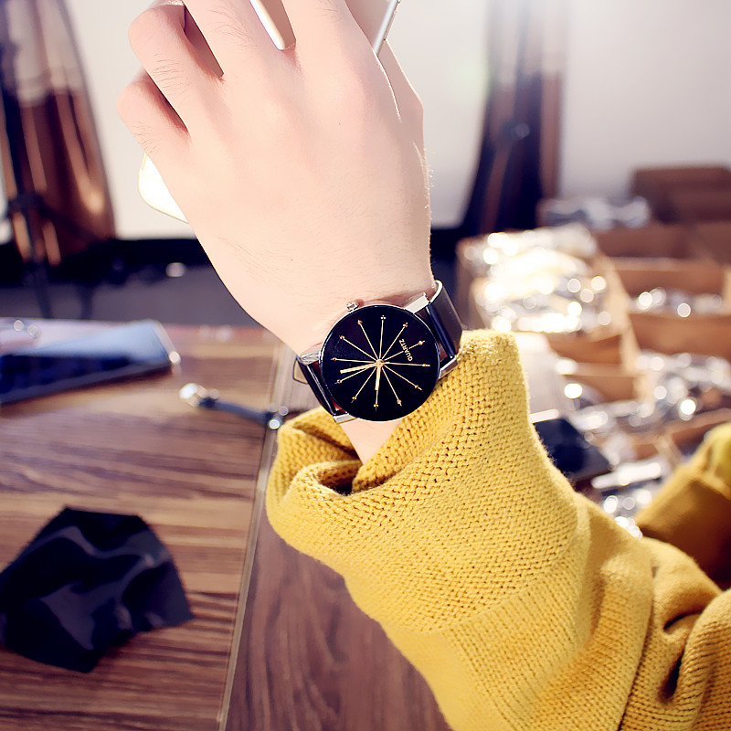 Jam Tangan Fashion Versi Korea Tali Kulit