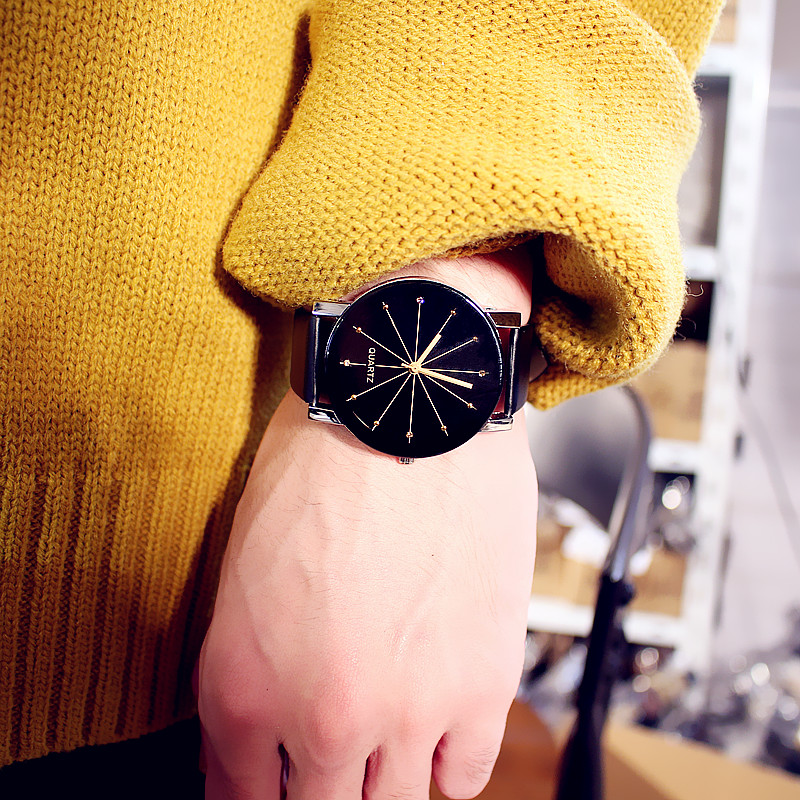 Jam Tangan Fashion Versi Korea Tali Kulit