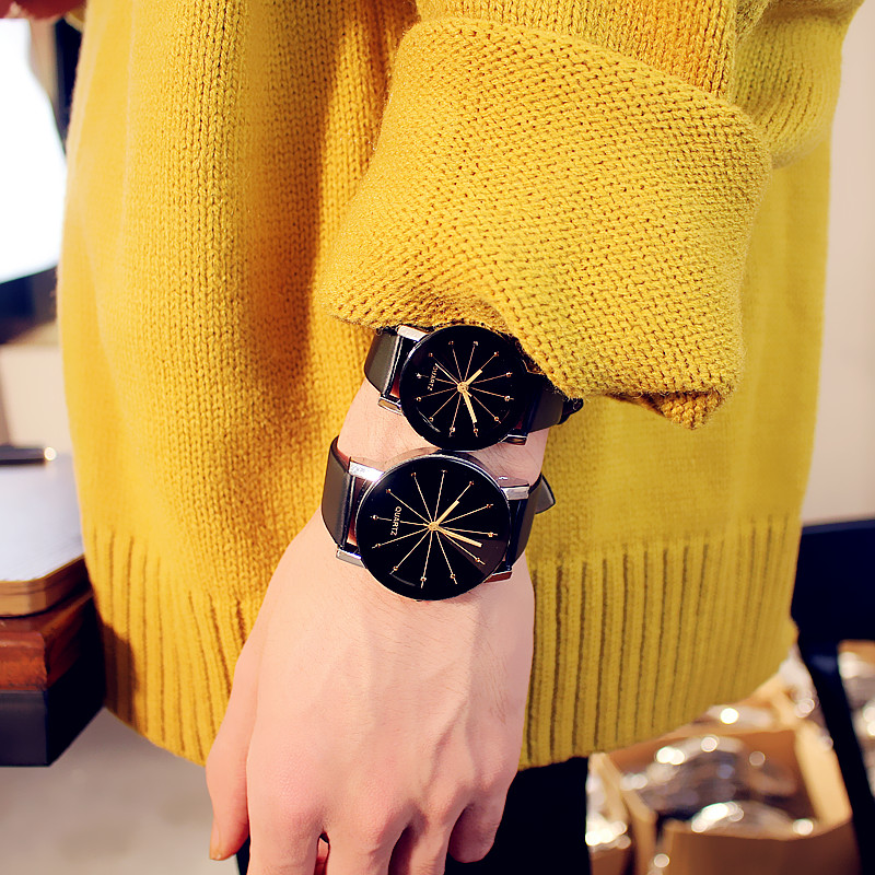 Jam Tangan Fashion Versi Korea Tali Kulit