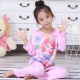 Bộ đồ ngủ cho bé trai và bé gái cotton dài tay mùa xuân và mùa thu 3 ở trẻ lớn 5 bộ 7 bé gái 9 quần áo gia đình 11 tuổi