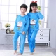 Mùa thu và mùa đông bé trai và trẻ em đồ ngủ flannel bé gái dày lên trong bộ quần áo trẻ em lớn của trẻ em