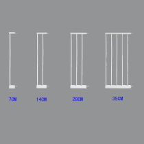Baby and child safety gate fence pet cat and dog fence pole baby stair protective railing widening extension piece