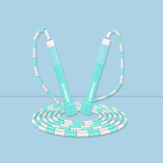 兰威跳绳儿童中小学生专业竹节跳绳幼儿园初学者专用考试跳绳刻字