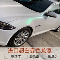 Chameleon car paint Pearl white paint Car paint color change paint Wheel fishing rod car special effect paint Metal paint