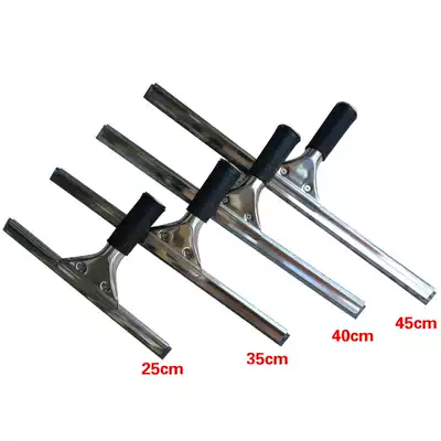 Stainless steel glass scraper window wiper glass wiper lobby home Glass wiper telescopic rod glass scraper