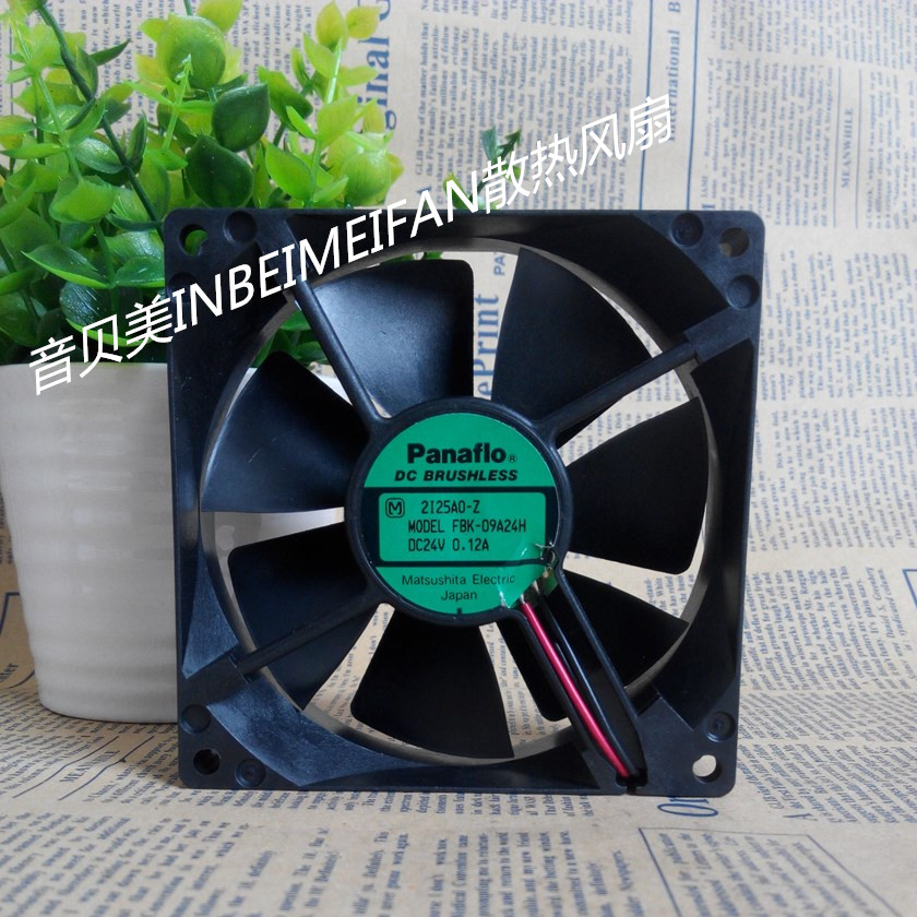 Original loaded Panaflo Panaflo FBK-09A24H 0 24V 12A 9CM 9CM 9025 3 Line Cooling Fan