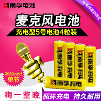 Nanfu 5 hao rechargeable battery KTV wireless microphone microphone with five 4 2050 mA-capacity