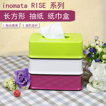 Japanese imported paper towel box Living room Drawing Paper Box CAR-MOUNTED TISSUE BOX RECTANGULAR MINIMALIST NAPKIN BOX 