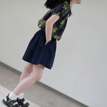 (Persimmon) spot is especially good to wear thin and breathable cotton hemp pants ~ Insect Sound home