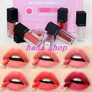 Pony khuyến nghị Hàn Quốc Mua sắm Beautyfit Velvet Matte Lip Gloss Lip Glaze Lip Gloss Cherry Makeup - Son bóng / Liquid Rouge