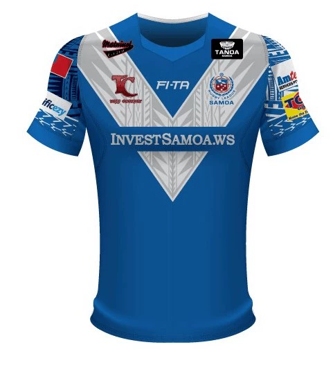 2017-18 Samoa Rugby Jersey SAMOA Rugby Jersey S-3x Giao hàng miễn phí