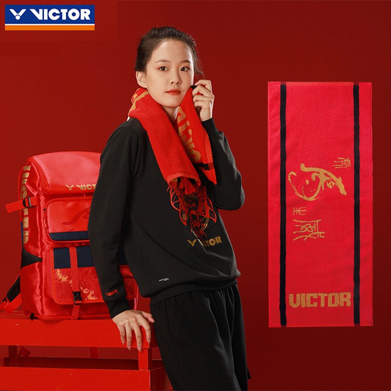2022 new VICTOR Weikdo victory tiger year qualified tiger tiger raw wee TW-CNYT101 Sport suction Sweat towel-Taobao